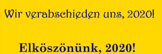 Eine kurze Zusammenfassung unserer Tätigkeit im Jahr 2020